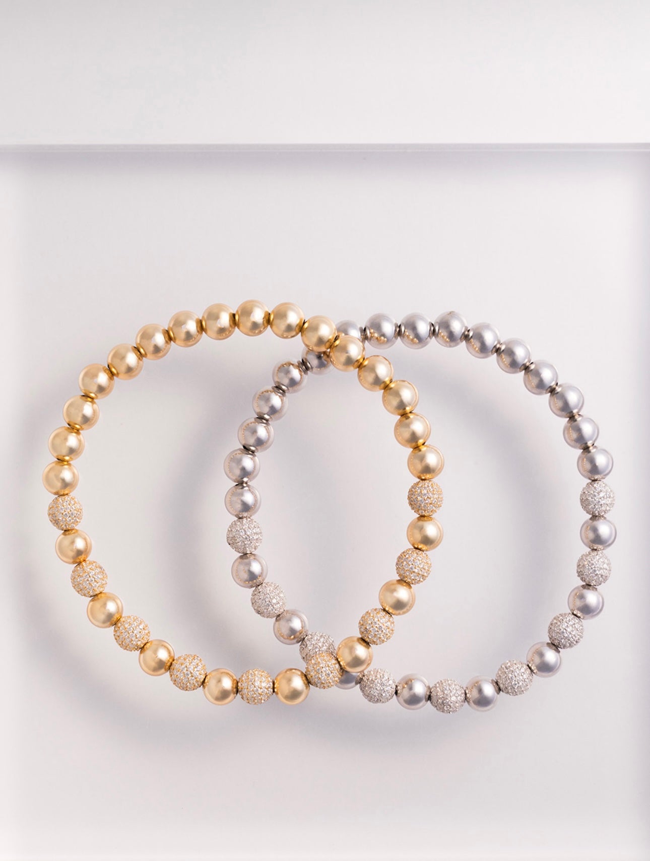 Beaded Pavé Accent Bracelet