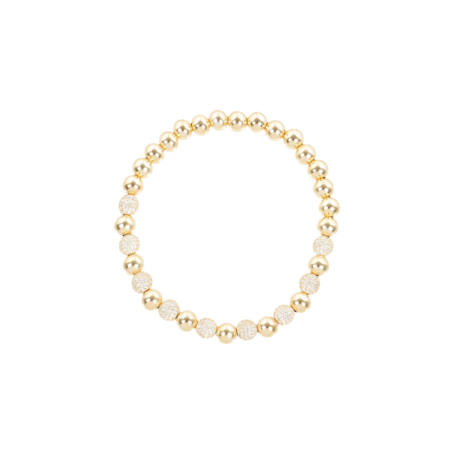 Beaded Pavé Accent Bracelet