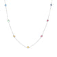 Colorful Gemstone Choker Necklace