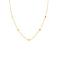 Rainbow Gemstone Choker
