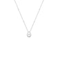 Pear Moissanite Pendant Necklace