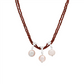 Amethyst Bead Necklace with Freshwater Pearl Drops