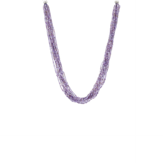 Multistrand Amethyst Necklace