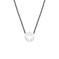 Black Spinel Necklace with Holy Spirit Pendant