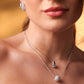 Pavé Sphere Pendant Necklace