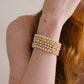Beaded Pavé Accent Bracelet