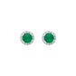 Emerald- coloured Earring