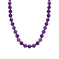 Faceted Amethyst Beaded Necklace