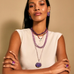 Multistrand Amethyst Necklace